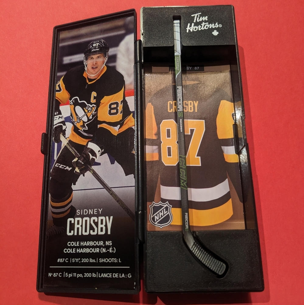 Tim Hortons NHL Superstar Mini-Sticks - Sidney Crosby [Collectible]